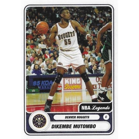Dikembe Mutombo NBA Legends 500
