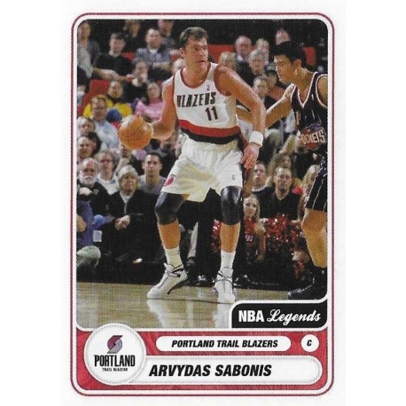 Arvydas Sabonis NBA Legends 506