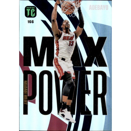 Bam Adebayo Max Power Miami Heat 166