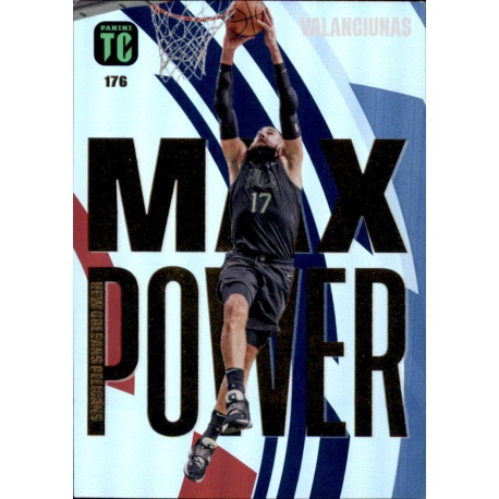 Jonas Valanciunas Max Power New Orleans Pelicans 176