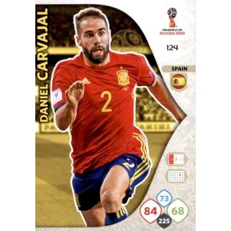 Daniel Carvajal España 124 Adrenalyn XL Russia 2018 