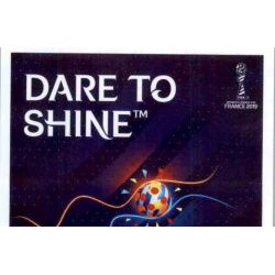 Logo Dare to Shine 5 Panini Fifa Women's World Cup France 2019 