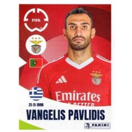 Vangelis Pavlidis SL Benfica 185