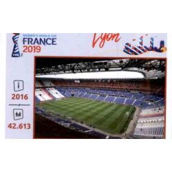 Parc Olympique Lyonnais 11 Panini Fifa Women's World Cup France 2019 