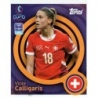 Soccer Sticker Viola Calligaris Switzerland Topps Women's Euro 2025