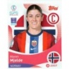 Soccer Sticker Maren Mjelde Norway Topps Uefa Women's Euro 2025 Sticker
