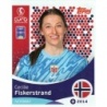Buy Online Cecilie Fiskerstrand Norway Topps Uefa Women's Euro 2025 Sticker