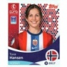 Sale Online Tuva Hansen Norway Topps Uefa Women's Euro 2025 Sticker