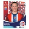 Buy Online Elisabeth Terland Norway Topps Uefa Women's Euro 2025 Sticker