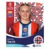 Sale Online Karina Sævik Norway Topps Uefa Women's Euro 2025