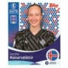 Buy Online Cecilia Runarsdottir Iceland Topps Women's Euro 2025 Sticker Collection