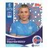 Buy Online Ingibjörg Sigurdardottir Iceland Topps Womens Euro 2025 Sticker