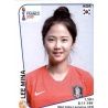 Lee Mina South Korea 54 Panini Fifa Women's World Cup France 2019 