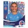 Buy Online Alexandra Johannsdottir Iceland Topps Uefa Women's Euro 2025 Sticker