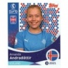 Sale Online Amanda Andradottir Iceland Topps Women's Euro 2025 Sticker Collection