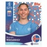 Oferta Cromo Bryndis Nielsdottir Islandia Topps Women's Euro 2025 Sticker Collection