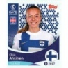 Soccer Sticker Olga Ahtinen Finland Topps Uefa Women's Euro 2025 Sticker
