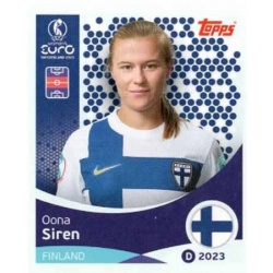 Oona Siren Finland 88
