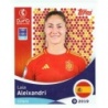 Sale Online Laia Aleixandri Spain Topps Women's Euro 2025