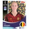 Comprar Cromo Saar Janssen Bélgica Topps Women's Euro 2025 Sticker Collection