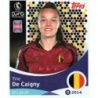 Comprar Online Tine De Caigny Bélgica Topps Uefa Women's Euro 2025 Sticker