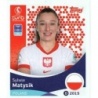 Sale Online Sylwia Matysik Poland Topps Women Euro 2025