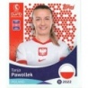 Soccer Sticker Tanja Pawollek Poland Topps Women's Euro 2025