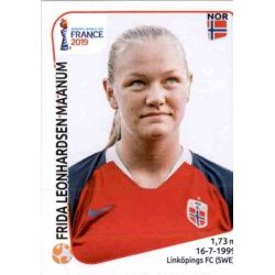 Frida Leonhardsen Maanum Norway 69 Panini Fifa Women's World Cup France 2019 