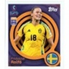 Soccer Sticker Fridolina Rolfö Sweden Topps Women's Euro 2025