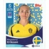 Soccer Sticker Magdalena Eriksson Sweden Topps Uefa Women's Euro 2025 Sticker