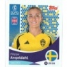 Sale Online Filippa Angeldahl Sweden Topps Uefa Women's Euro 2025 Sticker