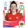 Buy Online Angharad James Welsh Topps Uefa Women's Euro 2025