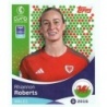 Buy Online Rhiannon Roberts Welsh Topps Womens Euro 2025 Sticker