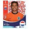 Sale Online Esmee Brugts Netherlands Topps Uefa Women's Euro 2025 Sticker