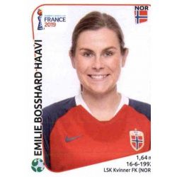Emilie Bosshard Haavi Norway 78 Panini Fifa Women's World Cup France 2019 