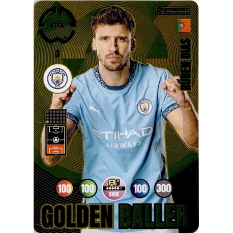 Ruben Dias Golden Baller Manchester City 3