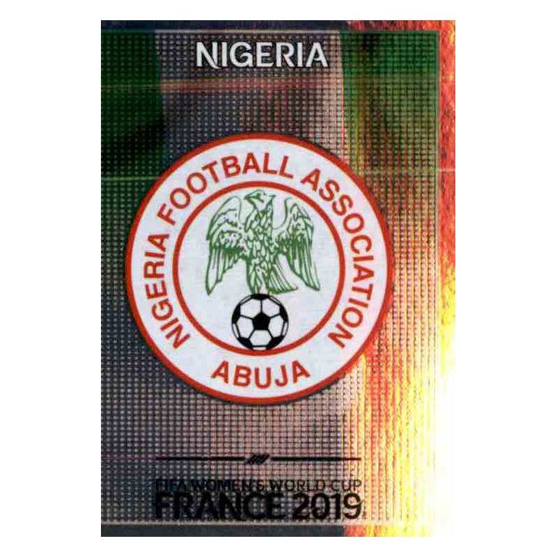 PANINI donne WM 2019 Sticker 81-STEMMA-Nigeria 