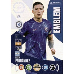 Enzo Fernández Emblem Chelsea 82
