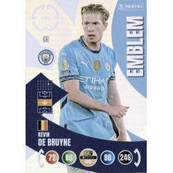 Kevin de Bruyne Emblem Manchester City 91