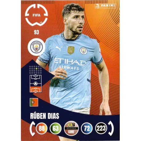 Rúben Dias Manchester City 93
