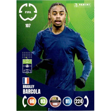 Bradley Barcola PSG 107