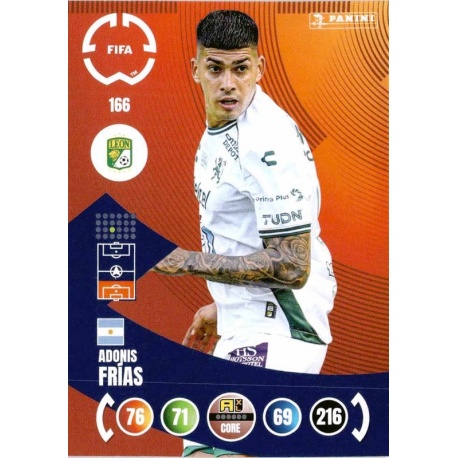 Adonis Frías Club León 166