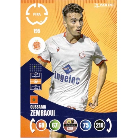 Oussama Zemraoui Wydad AC 195
