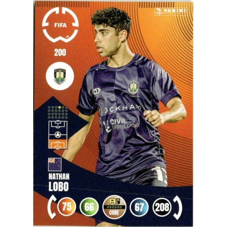 Nathan Lobo Auckland City 200