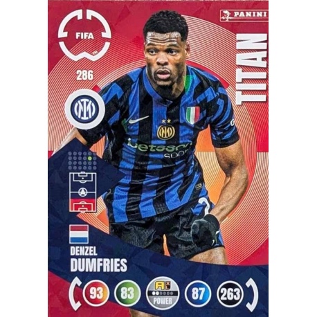 Denzel Dumfries Titan Inter Milan 286