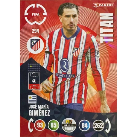 José María Giménez Titan Atlético Madrid 294