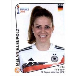Melanie Leupolz Germany 112 Panini Fifa Women's World Cup France 2019 