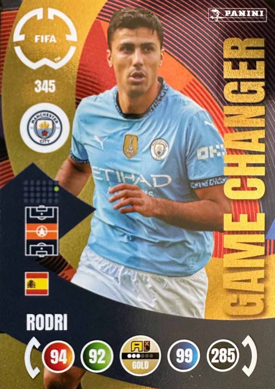 Sale Cards Rodri Game Changer Adrenalyn XL FIFA Club World Cup 2025
