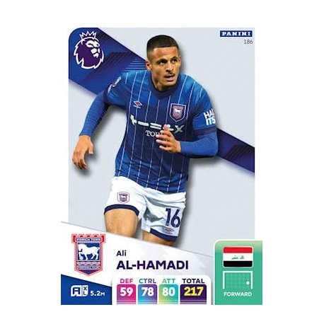 Ali Al-Hamadi Ipswich Town 186