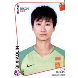 Bi Xiaolin China 121 Panini Fifa Women's World Cup France 2019 
